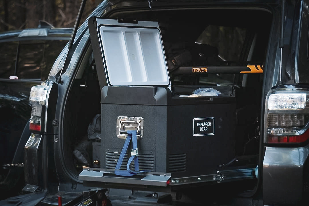 50L Explorer Bear with fridge slide