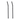 Explorer Bear Black Titanium 2-Piece Straw Set