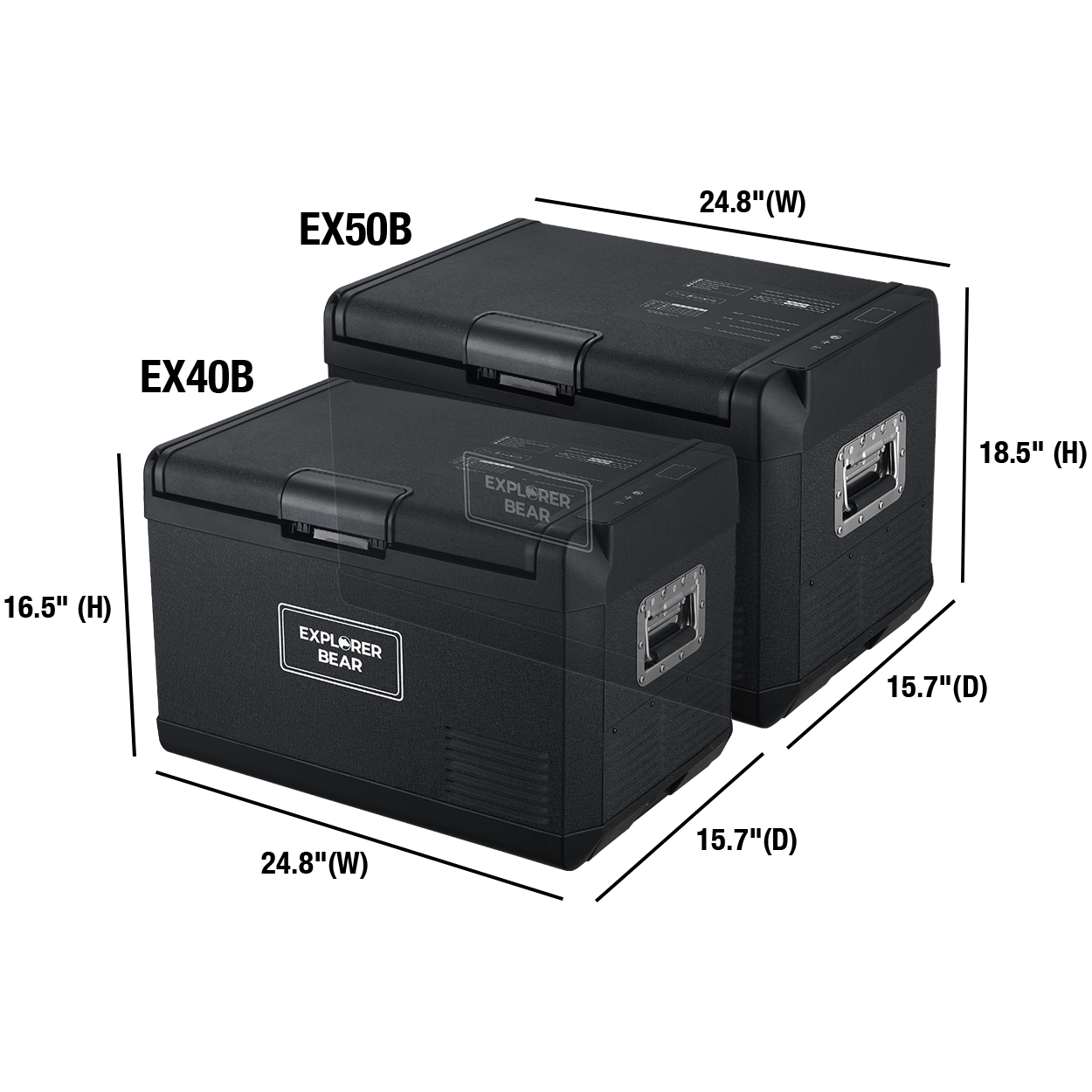 Explorer Bear EX40B - 40L 12/24V Portable Refrigerator & Freezer Explorer Bear EX40B - 40L 12/24V Portable Refrigerator & Freezer